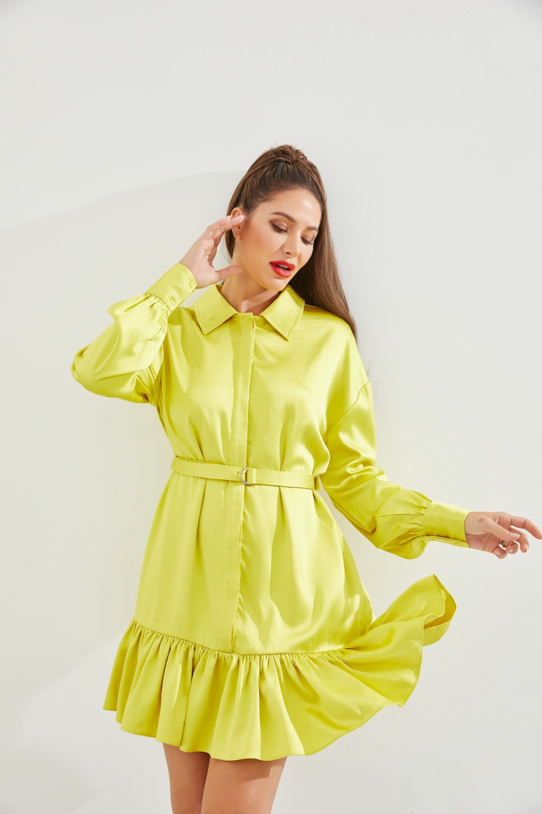 AM816D - lemon dress