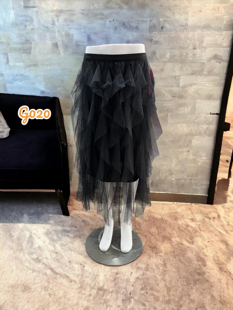 G20 - Ruffled Tulle skirt - 2/S 2/M 2/L