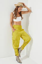 Load image into Gallery viewer, AR1129P - citron cargo pants
